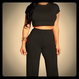 Two piece crop top